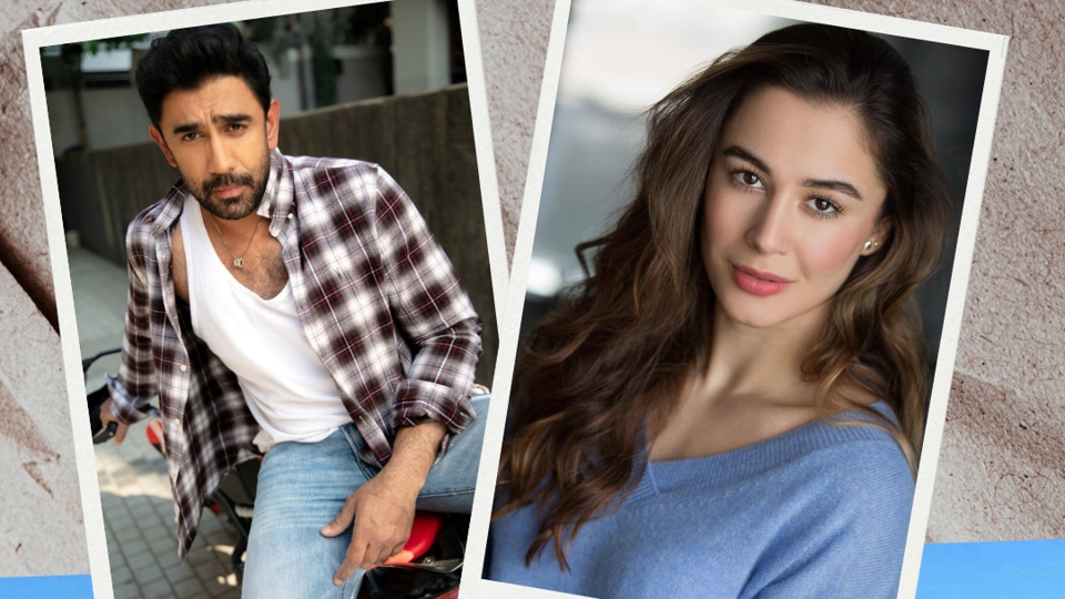 Amit Sadh and Vivien Monory