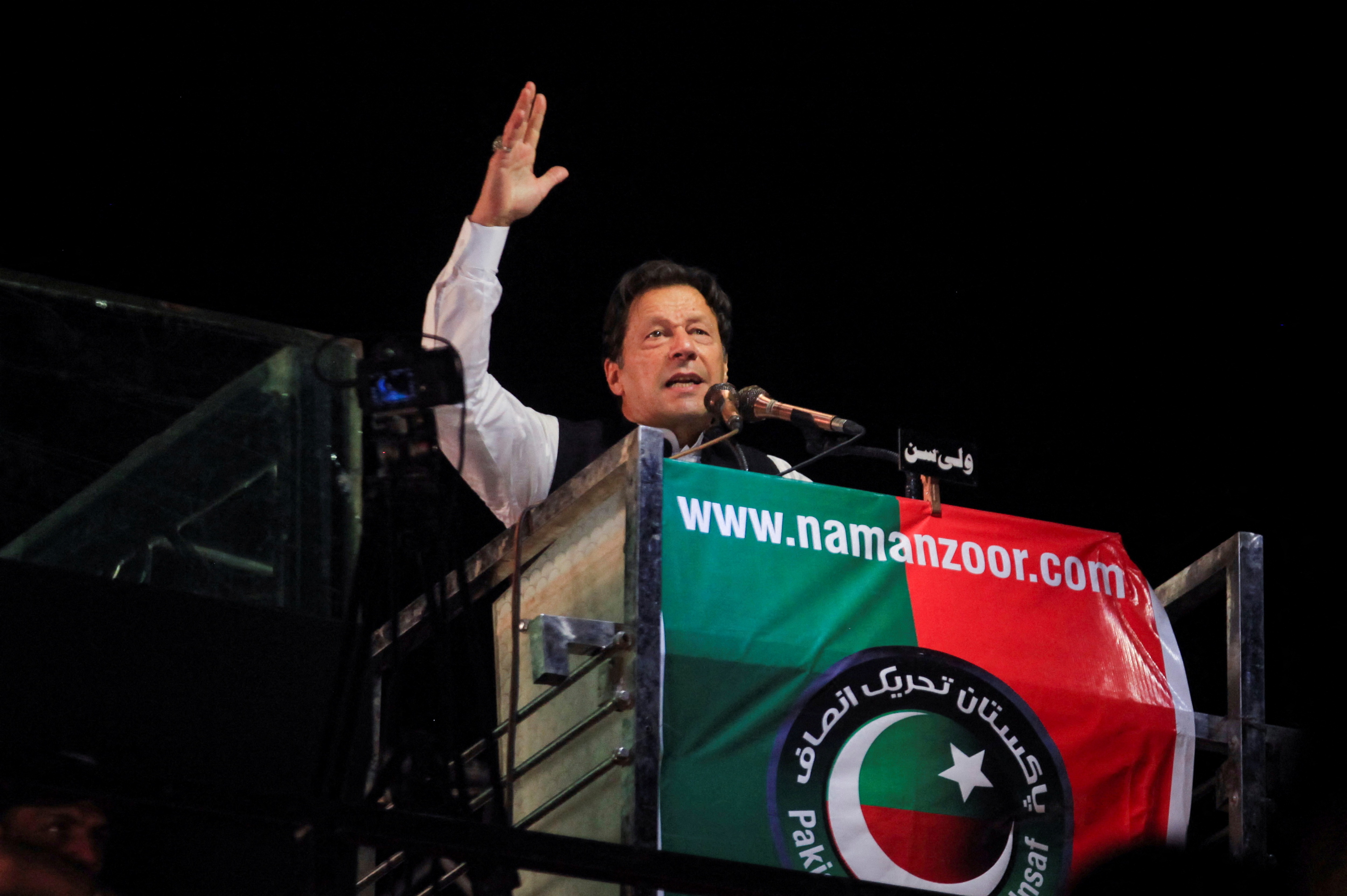 Last week, Imran Khan warned that Pakistan would descend into a civil war if fresh elections are not announced. (Reuters file photo)