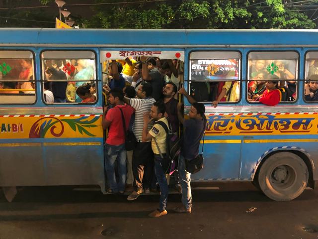 Of rambling stories about crowded Calcutta buses (Shutterstock) Of rambling stories about crowded Calcutta buses (Shutterstock)