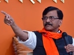 Shiv Sena leader Sanjay Raut. (HT PHOTO)(HT_PRINT) Shiv Sena leader Sanjay Raut. (HT PHOTO)(HT_PRINT)