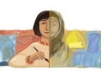 On Saturday, Google paid ode to renowned Iraqi artist and author Naziha Salim(Google) On Saturday, Google paid ode to renowned Iraqi artist and author Naziha Salim(Google)