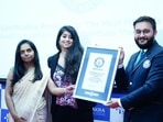 Bengaluru patient, Ritika Sharma, sets a new Guinness World Record for the most fibroids removed from her uterus. Dr. Shanthala Thuppana the operating surgeon removed 236 Uterine Fibroids