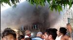 The assailants tried to set the house on fire before fleeing the spot. (HT Photo) The assailants tried to set the house on fire before fleeing the spot. (HT Photo)