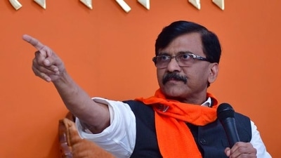 Shiv Sena leader Sanjay Raut. (HT PHOTO) (HT_PRINT)