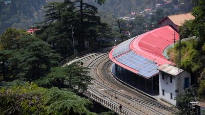 The Himachal government has been driving the solar power initiative in Shimla town under the Smart City project to reduce the carbon footprints of the state. So far, solar panels have been installed on 66 government buildings. (Deepak Sansta / HT) The Himachal government has been driving the solar power initiative in Shimla town under the Smart City project to reduce the carbon footprints of the state. So far, solar panels have been installed on 66 government buildings. (Deepak Sansta / HT)