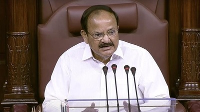 Rajya Sabha chairman M. Venkaiah Naidu.