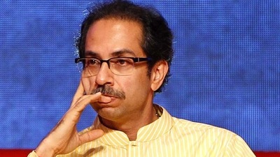 Uddhav Thackeray was at the centre of the Hanuman Chalisa controversy on Saturday after the Rana couple were arrested. Uddhav Thackeray was at the centre of the Hanuman Chalisa controversy on Saturday after the Rana couple were arrested. 