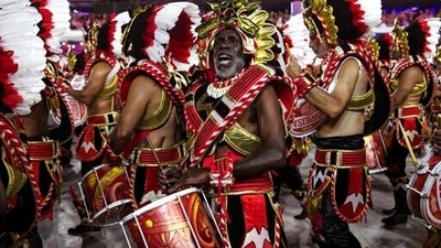 Brazil confirmed its first cases of the coronavirus in mid-March 2020, just after that year's Carnival festivities came to an end. The 2021 edition was swiftly cancelled due to the rise of the delta variant. More than 663,000 people have died from COVID-19 in Brazil, the second highest of any country in the world, according to Our World in Data, an online research site. ((AP Photo/Bruna Prado)) Brazil confirmed its first cases of the coronavirus in mid-March 2020, just after that year's Carnival festivities came to an end. The 2021 edition was swiftly cancelled due to the rise of the delta variant. More than 663,000 people have died from COVID-19 in Brazil, the second highest of any country in the world, according to Our World in Data, an online research site. ((AP Photo/Bruna Prado))