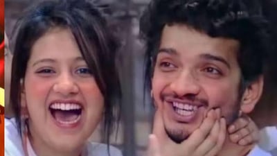 Anjali Arora and Munawar Faruqui talk about her boyfriend on Lock Upp. Anjali Arora and Munawar Faruqui talk about her boyfriend on Lock Upp.
