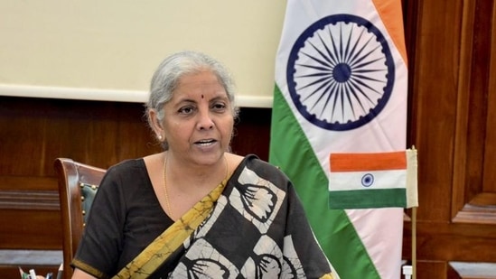 Union finance minister Nirmala Sitharaman was in the US to attend &nbsp;the Spring Meetings of International Monetary Fund (IMF) and World Bank. (PTI) (File photo)(HT_PRINT)