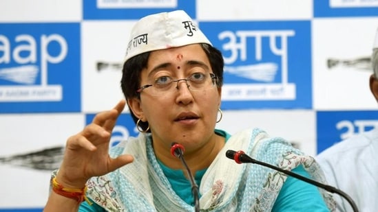 AAP legislator Atishi said the action “is rooted in extortion, threats, hooliganism, and intimidation”. (HT Archive)