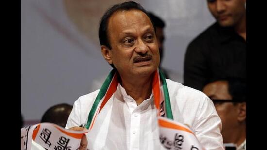 Nationalist Congress Party (NCP) leader and deputy chief minister Ajit Pawar on Friday said that there will be no elections for Maharashtra State Cooperative Bank (MSCB). (HT FILE PHOTO)