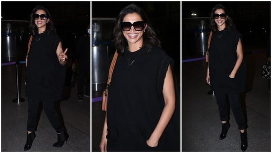 Deepika Padukone at the airport in Louis Vuitton : r/BollywoodFashion