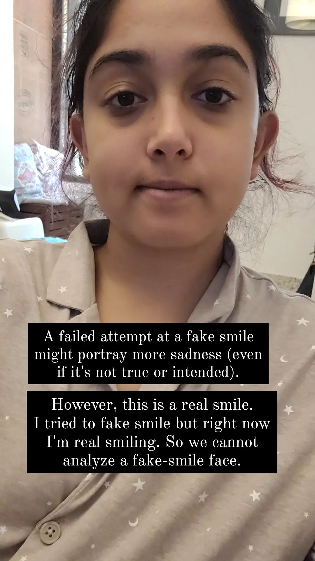 Ira Khan shares a selfie. Ira Khan shares a selfie.