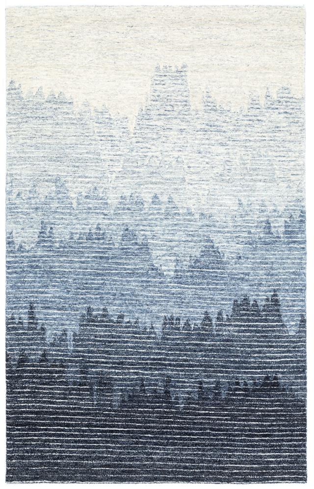 The hand -tufted wool ocean rug from THE MINIMALIST EDIT collection by OBEETEE CARPETS will brighten up any dull corridor or passage The hand -tufted wool ocean rug from THE MINIMALIST EDIT collection by OBEETEE CARPETS will brighten up any dull corridor or passage
