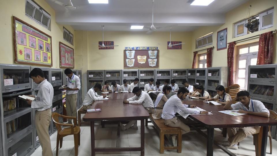 Under the proposed scheme, initially, training will be provided to students in single-shift schools after school hours. (For representation purpose)(Ravi Choudhary/HT Photo)