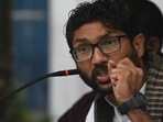 Jignesh Mevani, member of legislative assembly (MLA) from Gujarat. (HT file photo) Jignesh Mevani, member of legislative assembly (MLA) from Gujarat. (HT file photo)