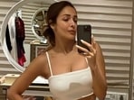 Malaika Arora in crop top and thigh-slit skirt gives glimpse of summer essentials with closet selfie: See inside Malaika Arora in crop top and thigh-slit skirt gives glimpse of summer essentials with closet selfie: See inside