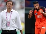 Glenn McGrath; Umran Malik Glenn McGrath; Umran Malik
