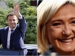 Emmanuel Macron and Marine Le Pen.