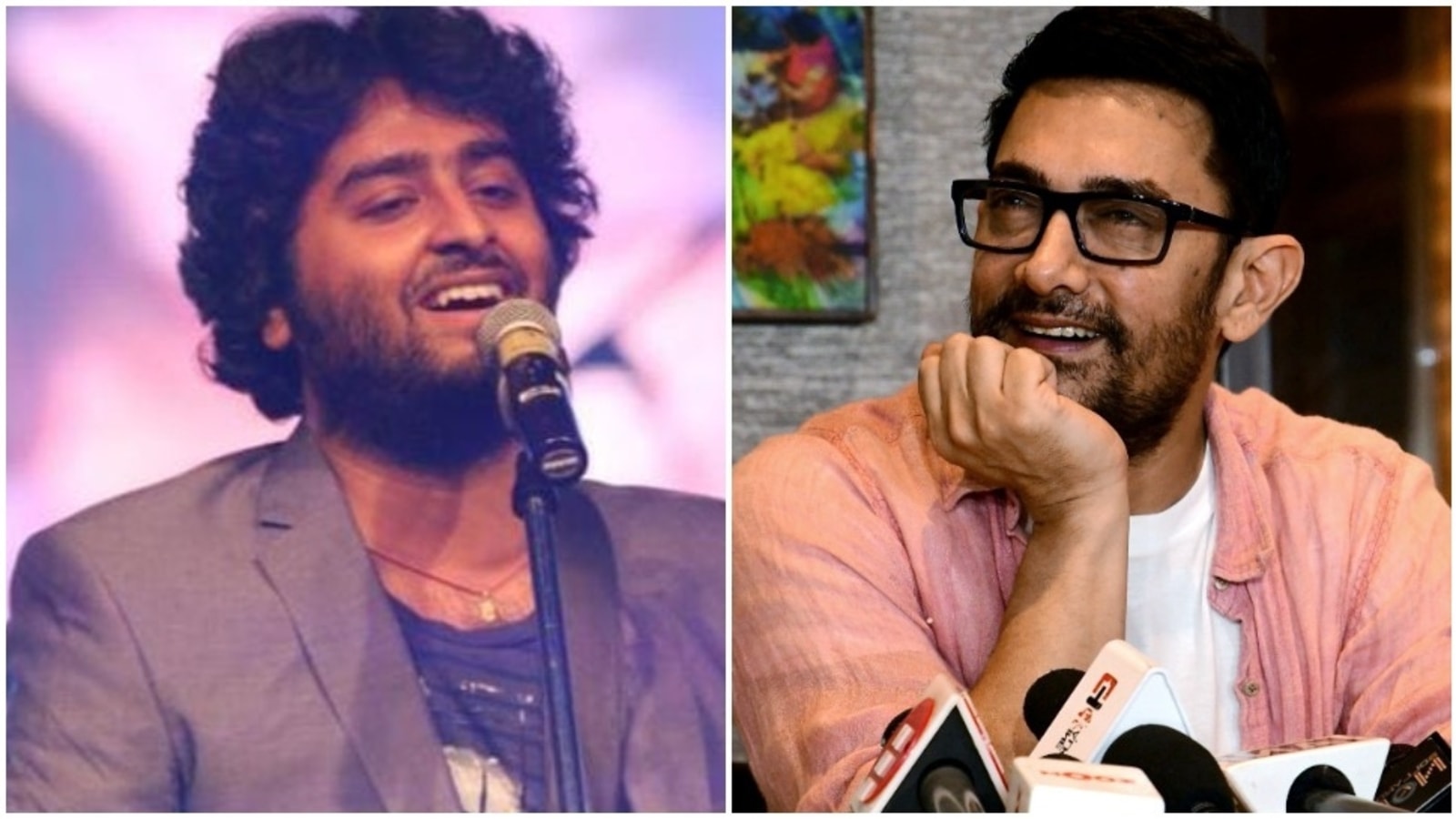 When Arijit Singh fanboy Aamir said he sits in front of stage for ...