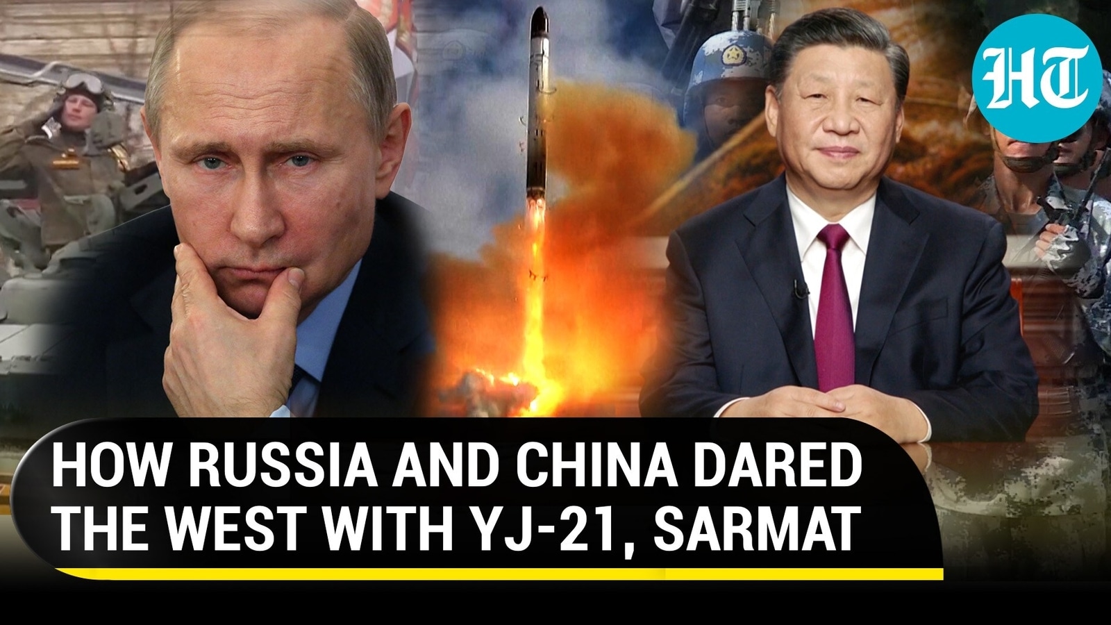 How Xi & Putin warned the West with YJ-21, Sarmat missile tests ...