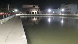 he pond in Rampur after transformation. (Sourced)