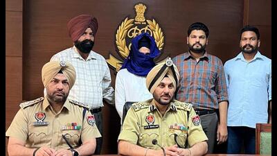 The anti-gangster task force of Punjab Police on Sunday arrested a Babbar Khalsa International (BKI) terrorist, who was evading arrest since 2010 and wanted in Ludhiana’s Shingar Cinema bomb blast and other cases, from Mohali’s Dera Bassi. The anti-gangster task force of Punjab Police on Sunday arrested a Babbar Khalsa International (BKI) terrorist, who was evading arrest since 2010 and wanted in Ludhiana’s Shingar Cinema bomb blast and other cases, from Mohali’s Dera Bassi.