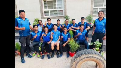 Medal winners of the NCR team.