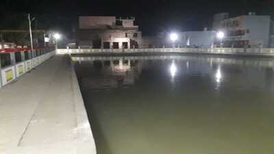 he pond in Rampur after transformation. (Sourced) he pond in Rampur after transformation. (Sourced)