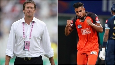 Glenn McGrath; Umran Malik (Getty/IPL) Glenn McGrath; Umran Malik (Getty/IPL)