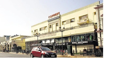 Hazratganj in the state capital. (file photo)