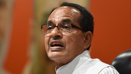 Madhya Pradesh chief minister Shivraj Singh Chouhan.