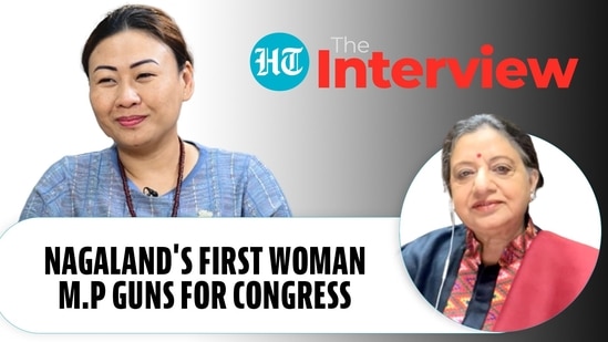 NAGALAND'S FIRST WOMAN M.P. GUNS FOR CONGRESS