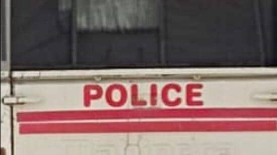 Jail authorities and police carried out a thorough inspection outside the Ludhiana central jail complex. (HT File)