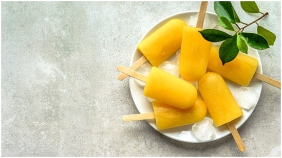 Relive your childhood with mango yoghurt popsicles. Recipe inside(Unsplash)