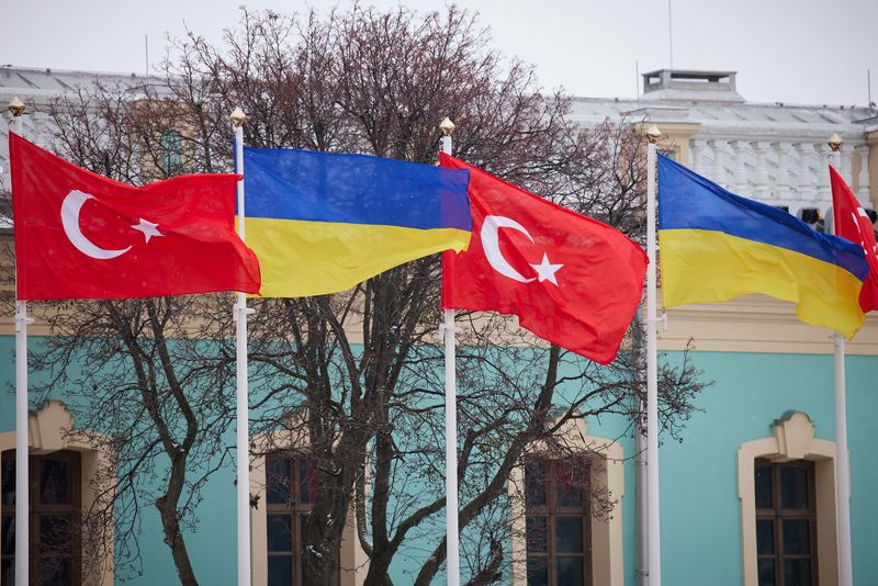 Ukraine's President Volodymyr Zelensky said on Sunday that he had talked with his Turkish counterpart Recep Tayyip Erdogan. (via Reuters)