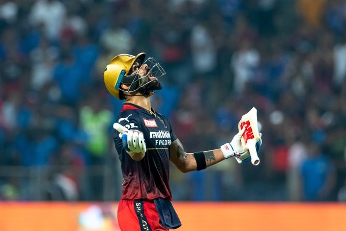 Former Royal Challengers Bangalore captain Virat Kohli (Twitter/DewaldBrevis_17) Former Royal Challengers Bangalore captain Virat Kohli (Twitter/DewaldBrevis_17)