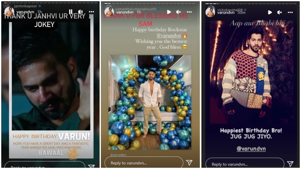 Feliz cumpleaños Varun Dhawan: Karan Johar pide 'paise kam lena' con un poema, Samantha Ruth Prabhu comparte deseos