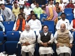 Elaborate preparations are underway to mark eight years of the Narendra Modi government on May 30 by the BJP and the central government. (HT file) Elaborate preparations are underway to mark eight years of the Narendra Modi government on May 30 by the BJP and the central government. (HT file)