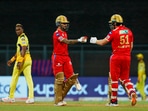 Shikhar Dhawan and Jonny Bairstow of Punjab Kings against Chennai Super Kings at the Wankhede Stadium(IPL) Shikhar Dhawan and Jonny Bairstow of Punjab Kings against Chennai Super Kings at the Wankhede Stadium(IPL)