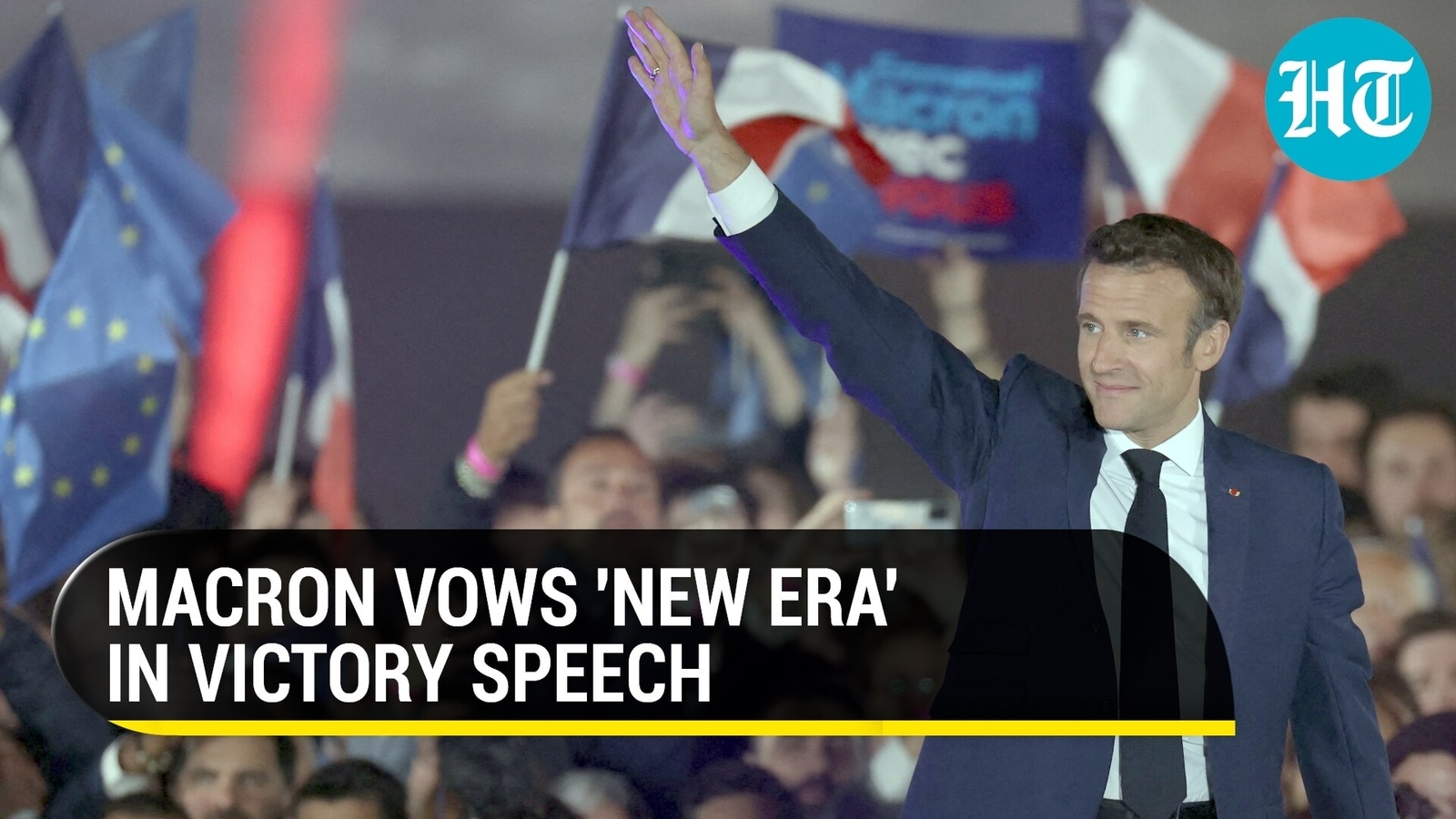 'President For All': Emmanuel Macron's Victory Speech Amid Doubts ...