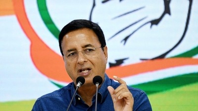 Congress leader Randeep Singh Surjewala. (File)