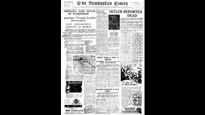 HT This Day: May 1, 1945 -- Hitler reported dead