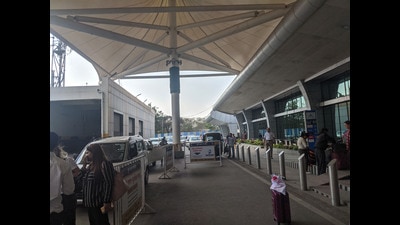 The newly built multi-storeyed parking lot at Lohegaon airport is expected to be operational for public use from July 2022. (HT FILE PHOTO)