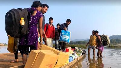Chhattisgarh health workers visit remote villages in dense jungles and hilly terrain of Bastar