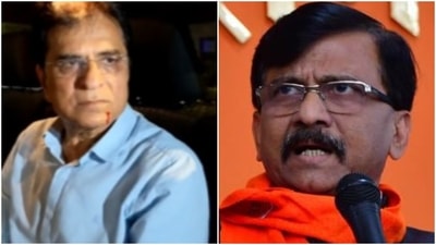 BJP leader Kirit Somaiya and Shiv Sena MP Sanjay Raut BJP leader Kirit Somaiya and Shiv Sena MP Sanjay Raut