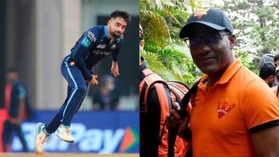 Rashid Khan; Brian Lara Rashid Khan; Brian Lara
