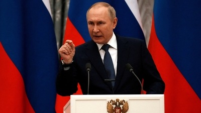 A file photo of Russian president Vladimir Putin. (Reuters)