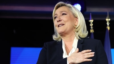 For Le Pen, a third defeat in a presidential poll will be a bitter pill to swallow after she ploughed years of effort into making herself electable and distancing her party from the legacy of its founder, her father Jean-Marie Le Pen, reports AFP. (AFP) For Le Pen, a third defeat in a presidential poll will be a bitter pill to swallow after she ploughed years of effort into making herself electable and distancing her party from the legacy of its founder, her father Jean-Marie Le Pen, reports AFP. (AFP)